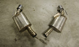 USED -  CAMARO V8 2010-UP AXLEBACK MUFFLER WITH POLISHED S/S TIPS