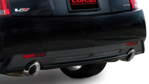 Corsa 09-13 Cadillac CTS Sedan V 6.2L V8 Polished Touring Axle-Back Exhaust