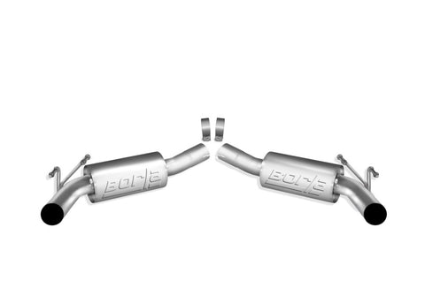 Borla 2010 Camaro 6.2L ATAK Exhaust System w/o Tips works With Factory Ground Effects Package (rear