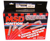 MSD Spark Plug Wires for Katech Coil Relocation kit