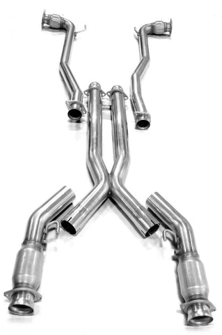 Kooks 08-09 Pontiac G8 GT/GXP LS2/LS3 6.0L/6.2L 3in In x 2 1/2in OEM Out Cat X Pipe made in SS