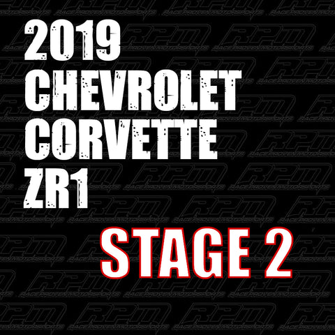 2019 Corvette ZR1 Stage 2 Performance Package